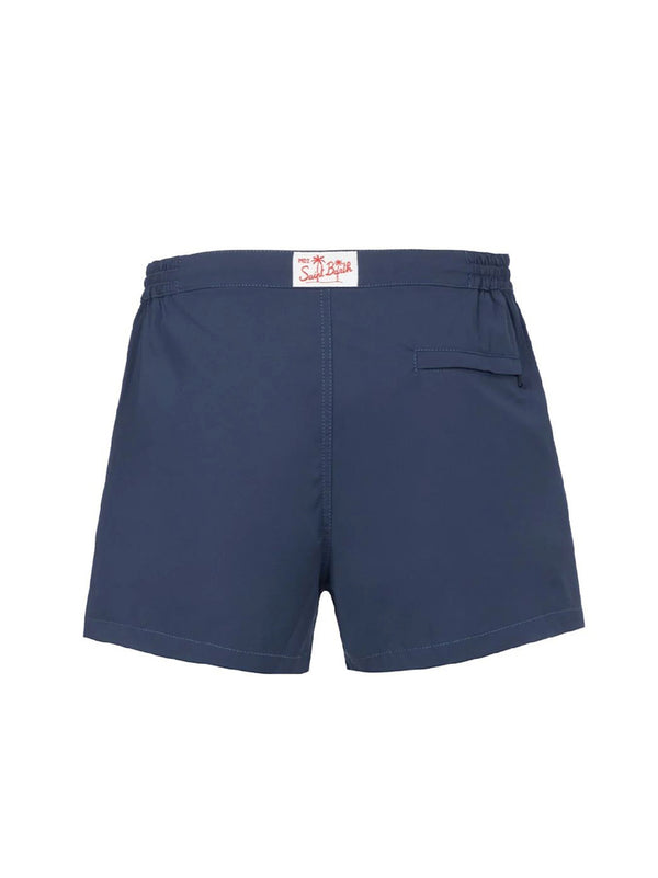 Saint Barth Boxer Mare Slim Blu-2