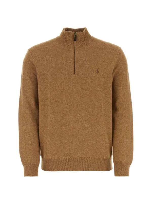 Maglia Lana Zip