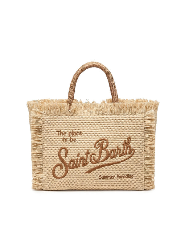 Saint Barth Borsa Colette Straw Natural