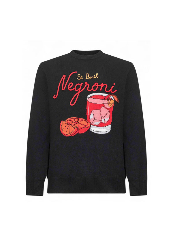 Saint Barth Naglia Girocollo Negroni Nera