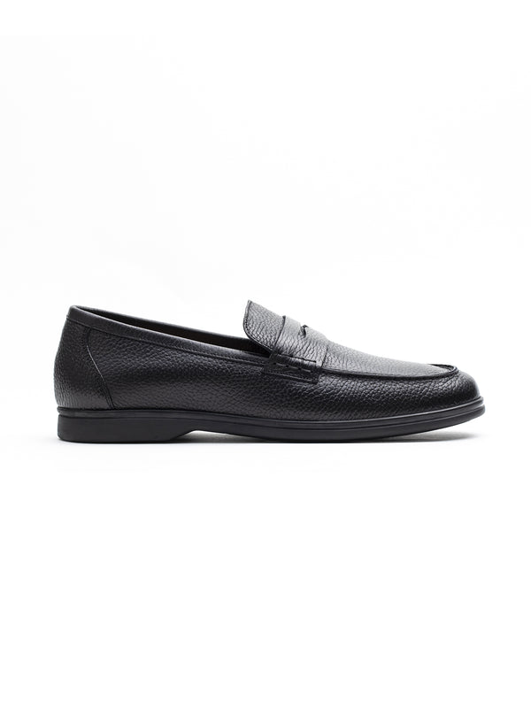 Berwick 1707 Mocassino Suola Gomma Nero