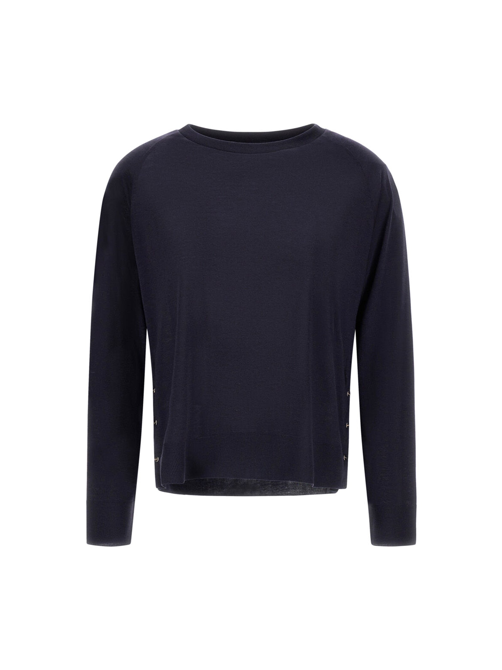 T-Shirt A Maniche Lunghe In Glam Knit Effect-1