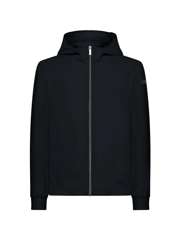 Rrd Felpa Surflex Hood Zip  Fleece Blu Black