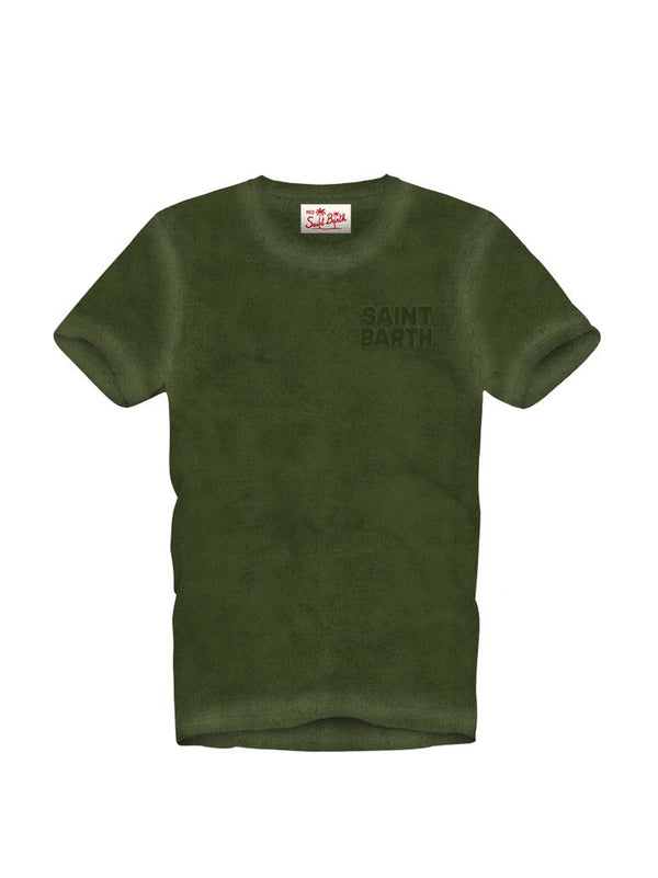T-Shirt Vintage Patch di SAINT BARTH - uomo militare