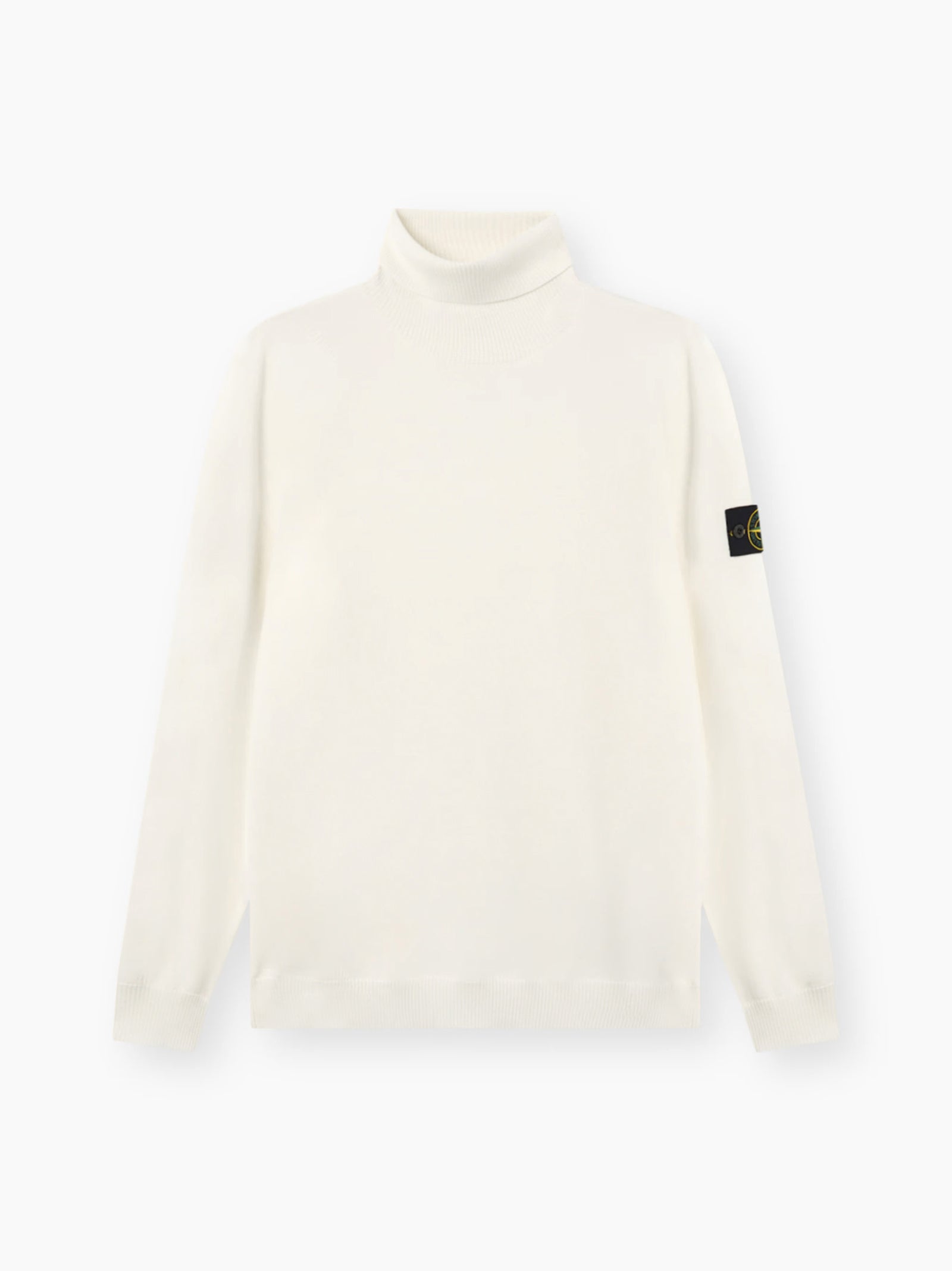 Stone Island Maglione Dolcevita Con Bordi A Costine-1