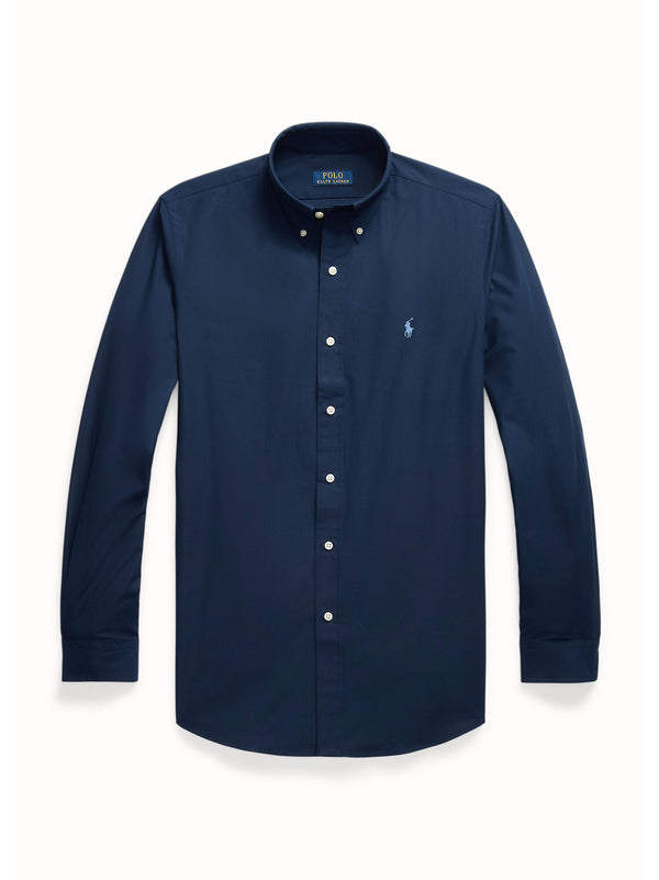Camicia In Popeline Stretch
