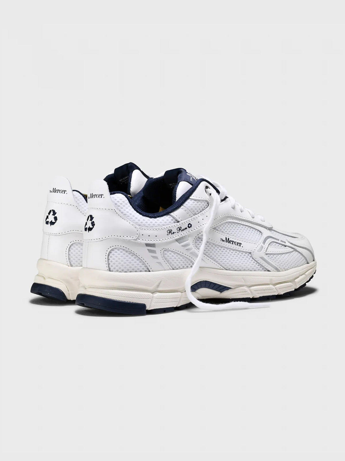 Mercer Sneakers The Re-Run Classics White Blue-3