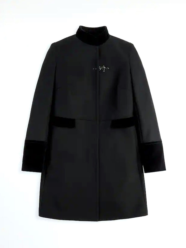 Fay Cappotto Monopetto 1 Gancio Nero