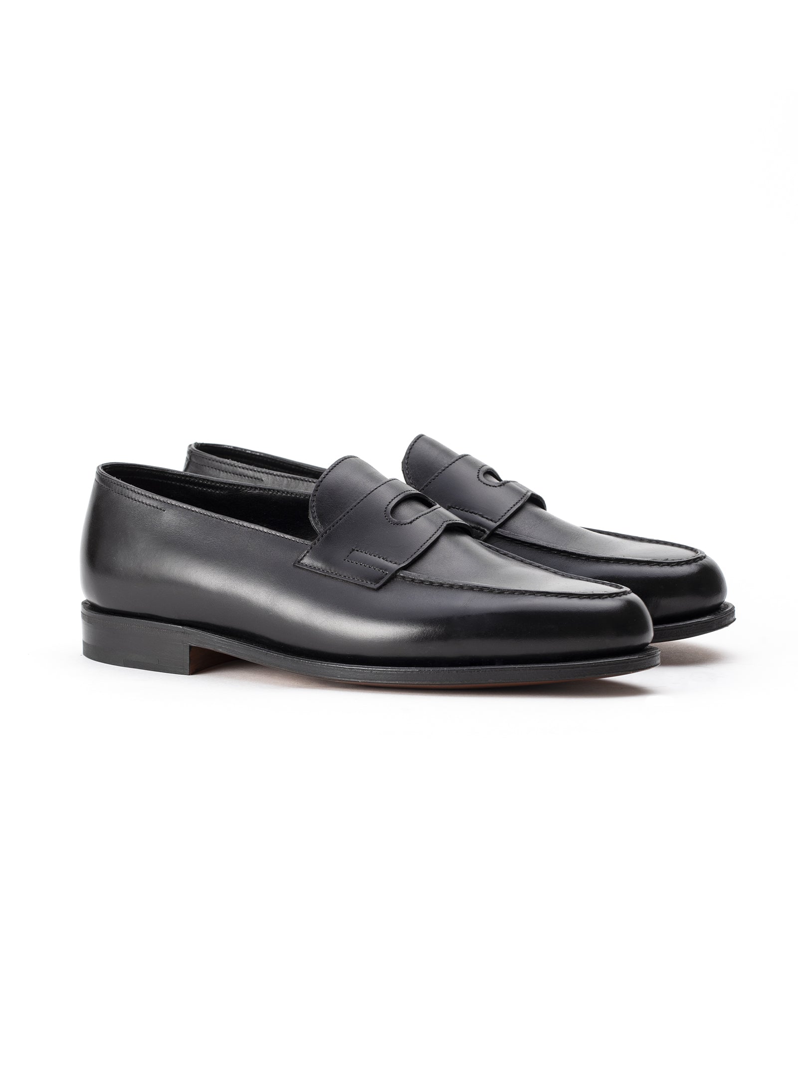 John Lobb Lopez Mocassino In Pelle Nero-2