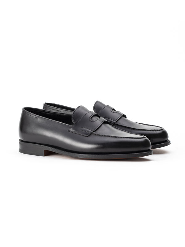 John Lobb Lopez Mocassino In Pelle Nero-2