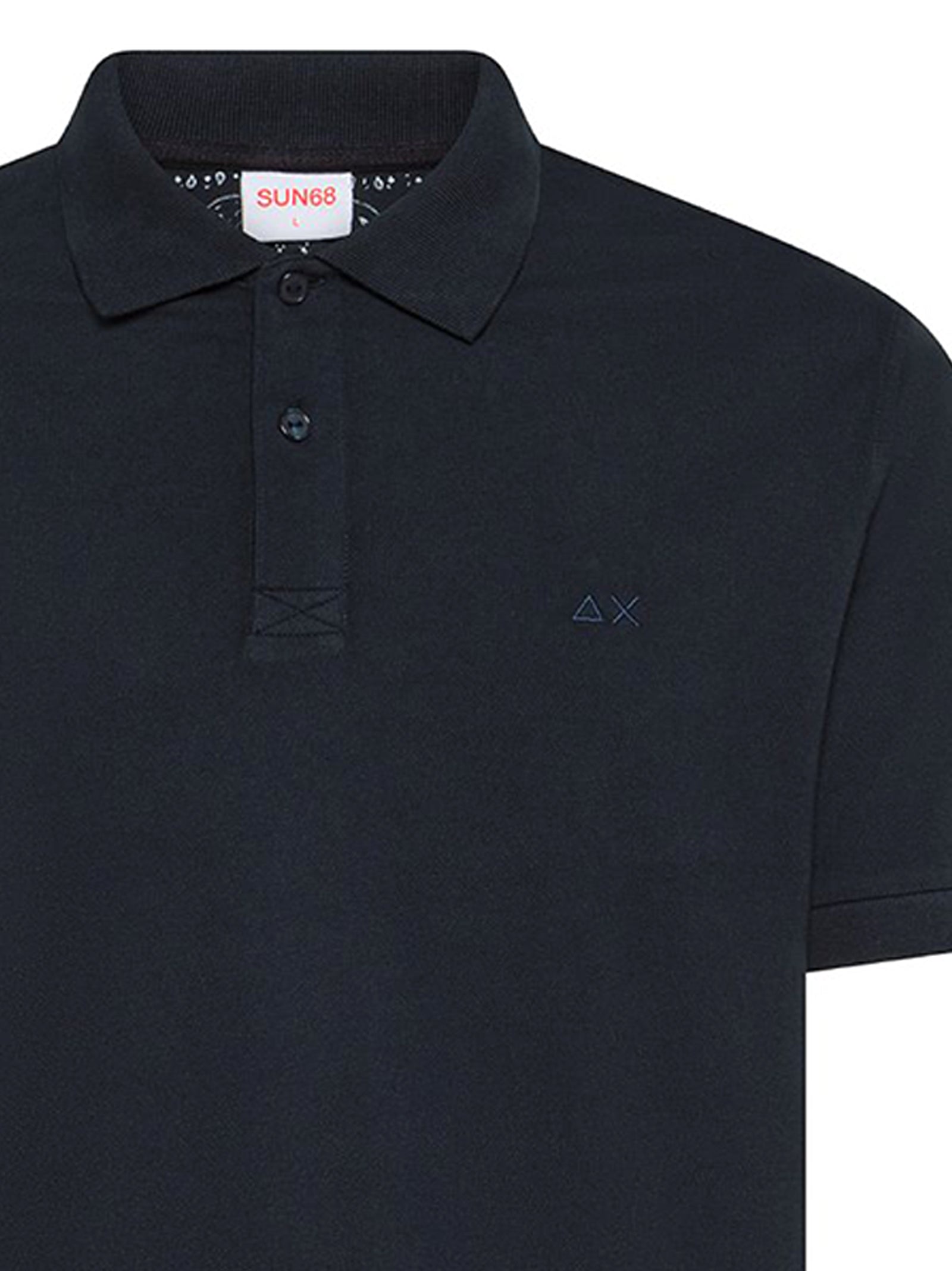 Sun68 Polo Navy Blue-2
