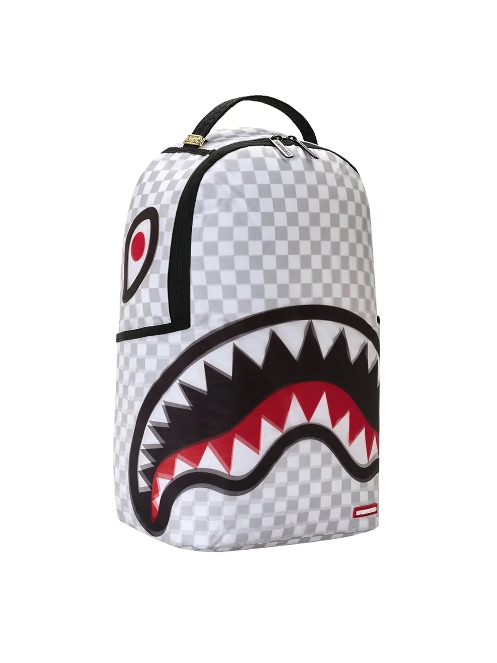Sprayground Sharks In Paris 3D Effect Zaino Bianco-2