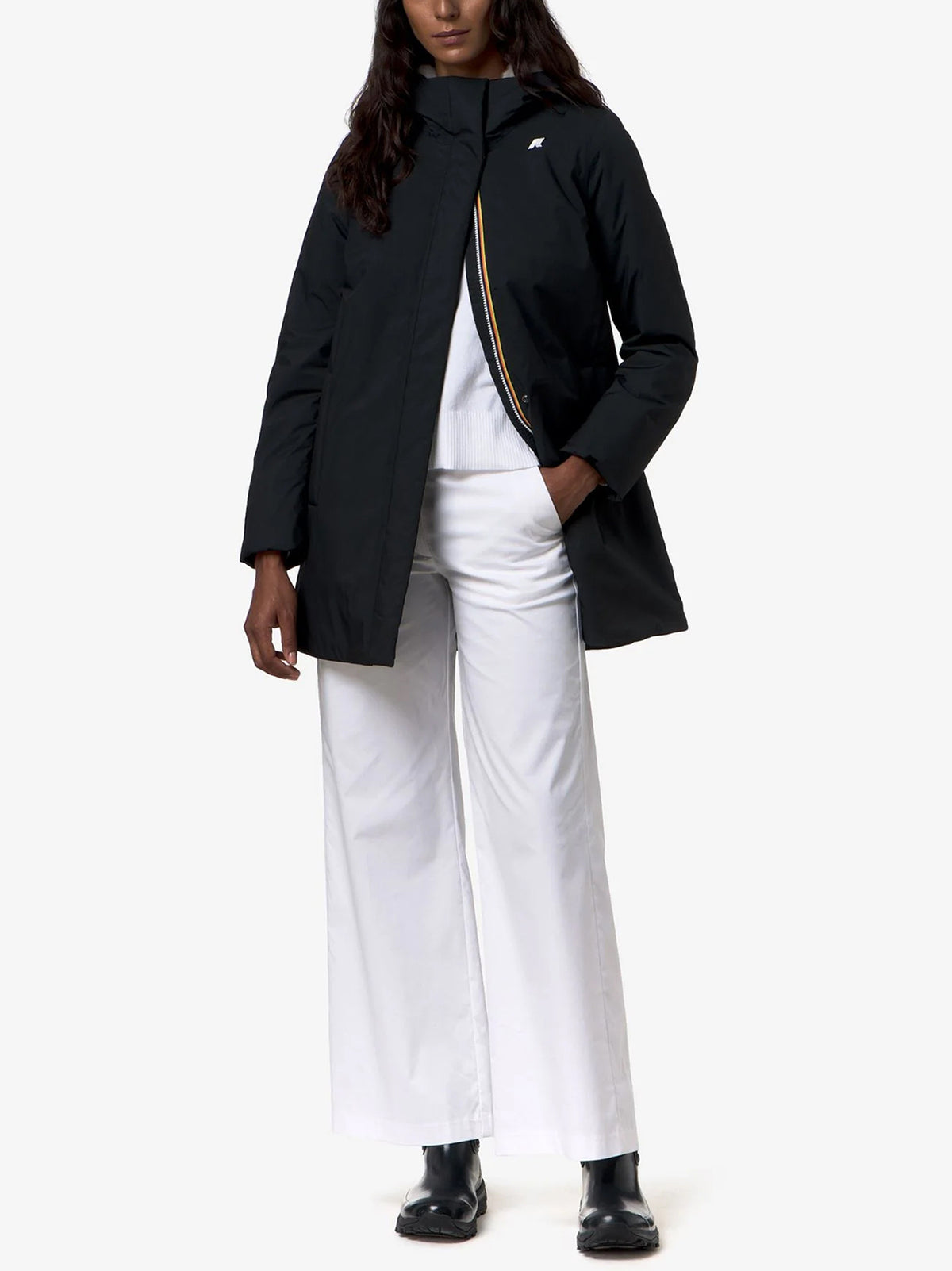 K-Way Giacca Sophie Twill Soft Beaver-2