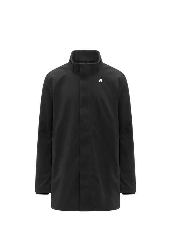K-Way Giacca Duke Bonded Black P-Blue D-2