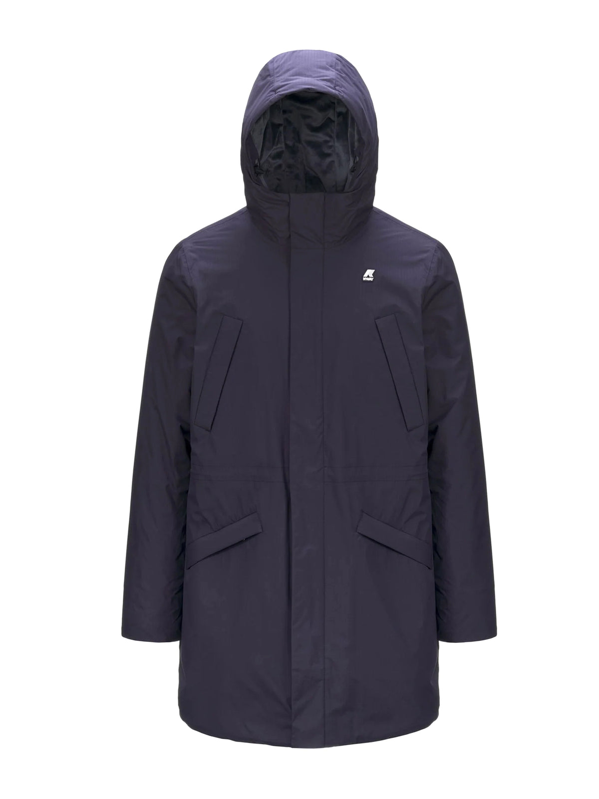 K-Way Parka Remi Ripstop Marmotta blu-1