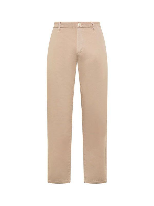 Sun68 Pantaloni Chino In Cotone Stone