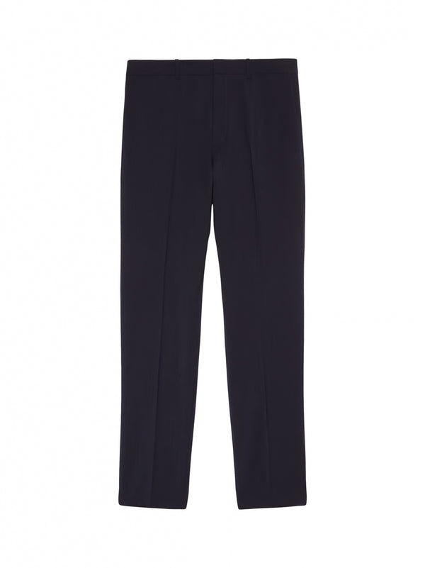 Pantaloni In Lana Tropical Slim