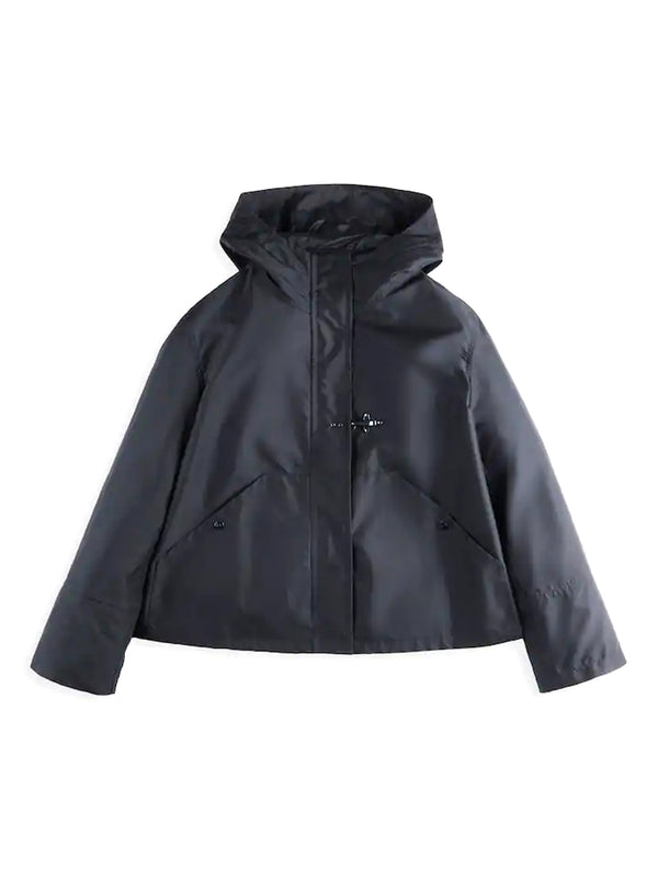 Parka Corto In Popeline Tecnico