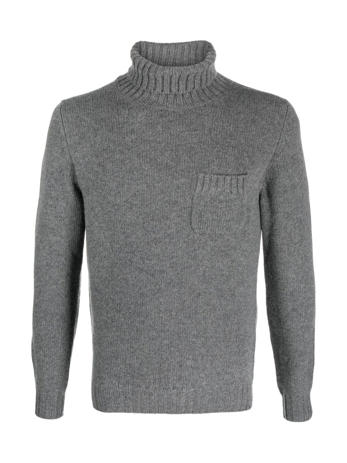Fedeli Maglione a collo alto Oslo grigio scuro-1