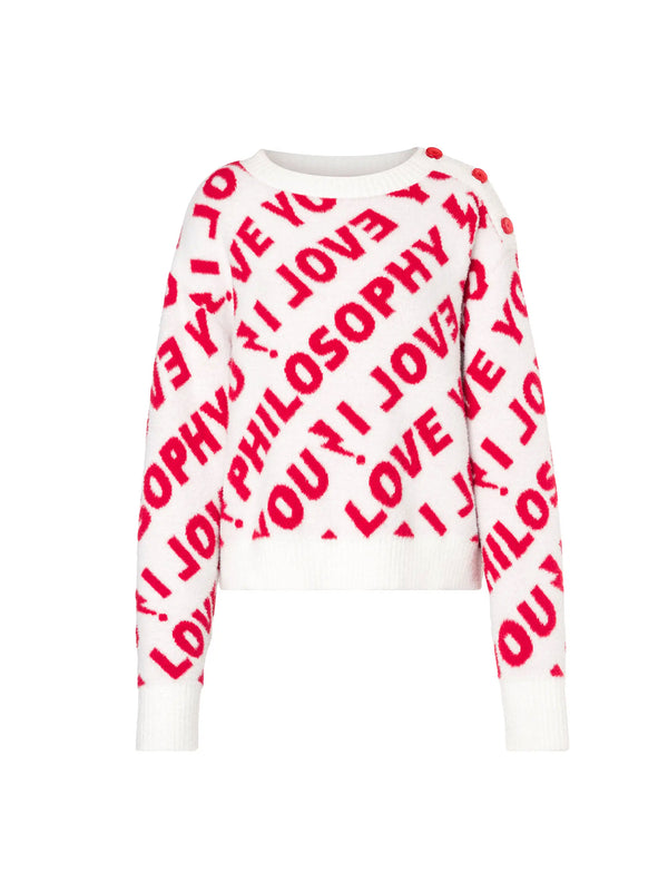 Maglione I Love You Philosophy