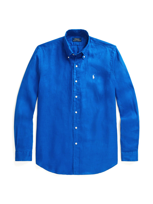 Camicia Lino Slim-Fit