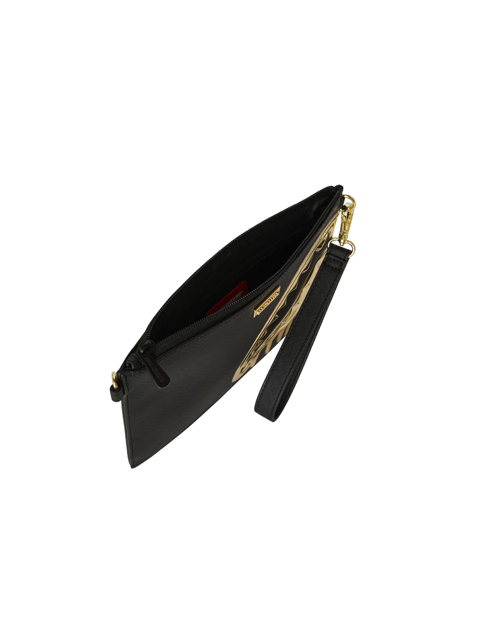 Pochette Gold And Dangerous Crossover Clutch-3
