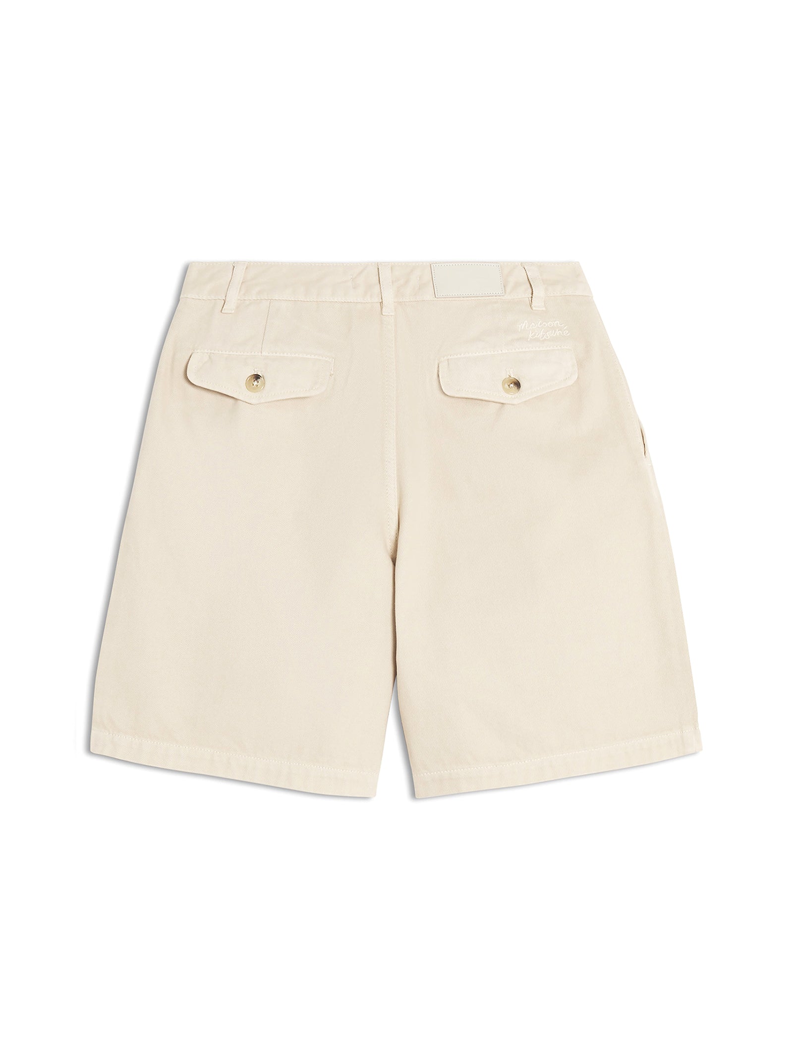 Casual Pleated Bermuda-2