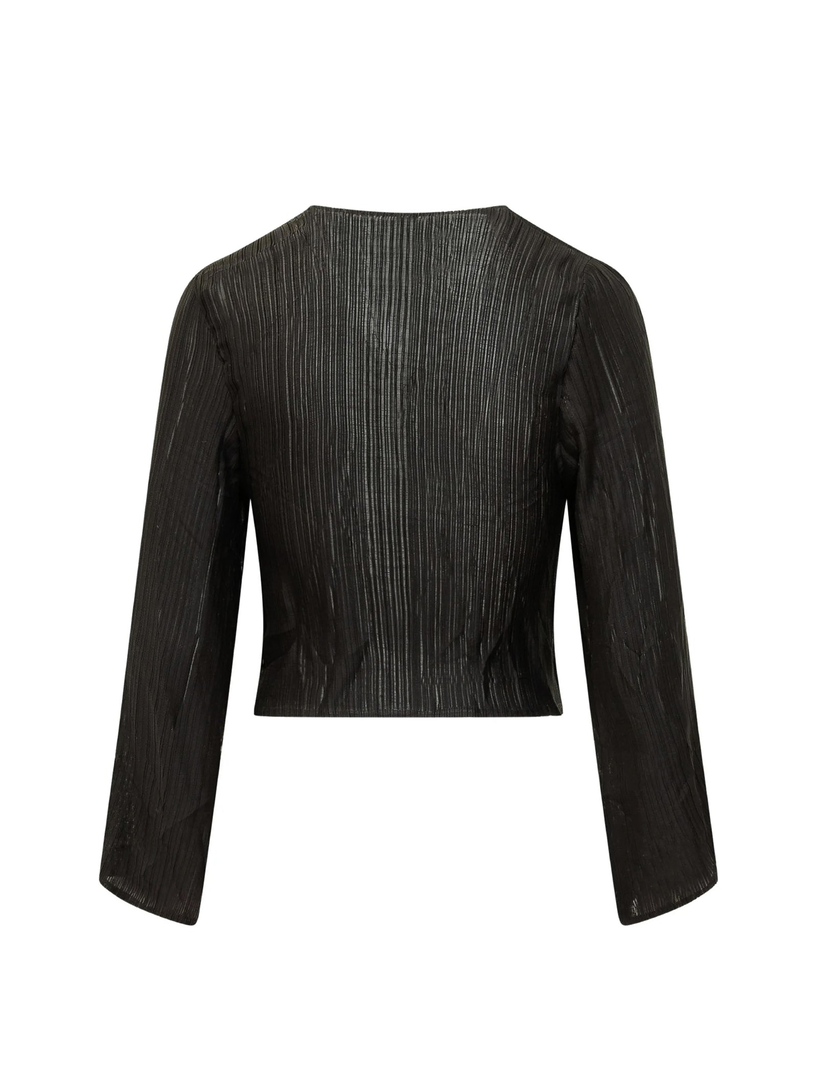Camicia Chiffon Plissettato-2
