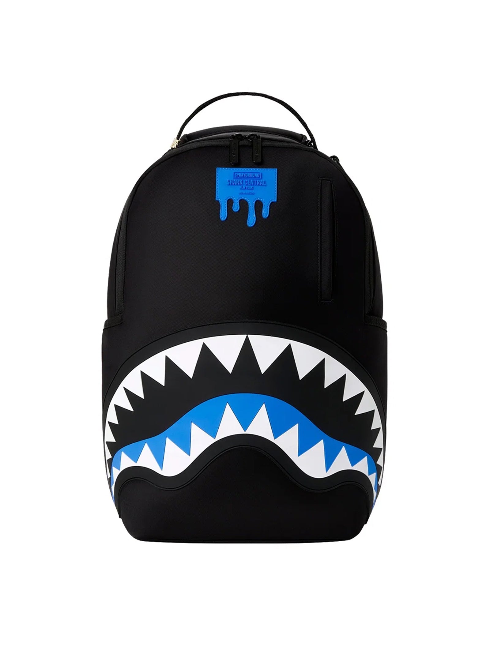Sprayground Shark Central Light Blue Backpack Nero-1