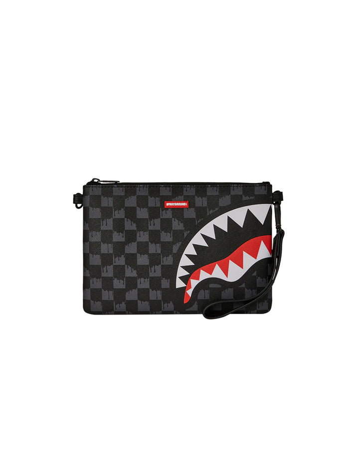 Clutch Strap Check Shark Cross-1