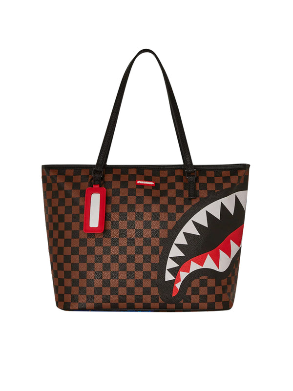 Borsa Classic Tote Sharks In Stickers