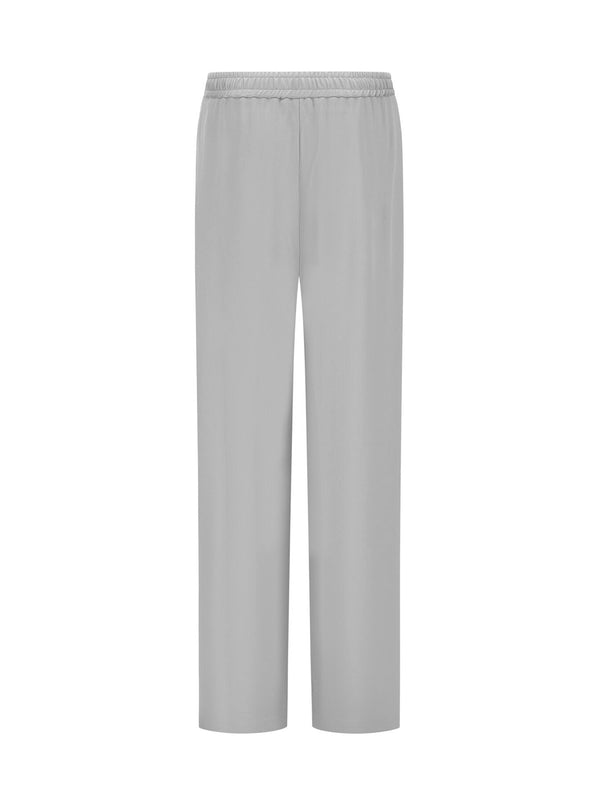 Herno Pantaloni Con Coulisse Grigio Perla-2