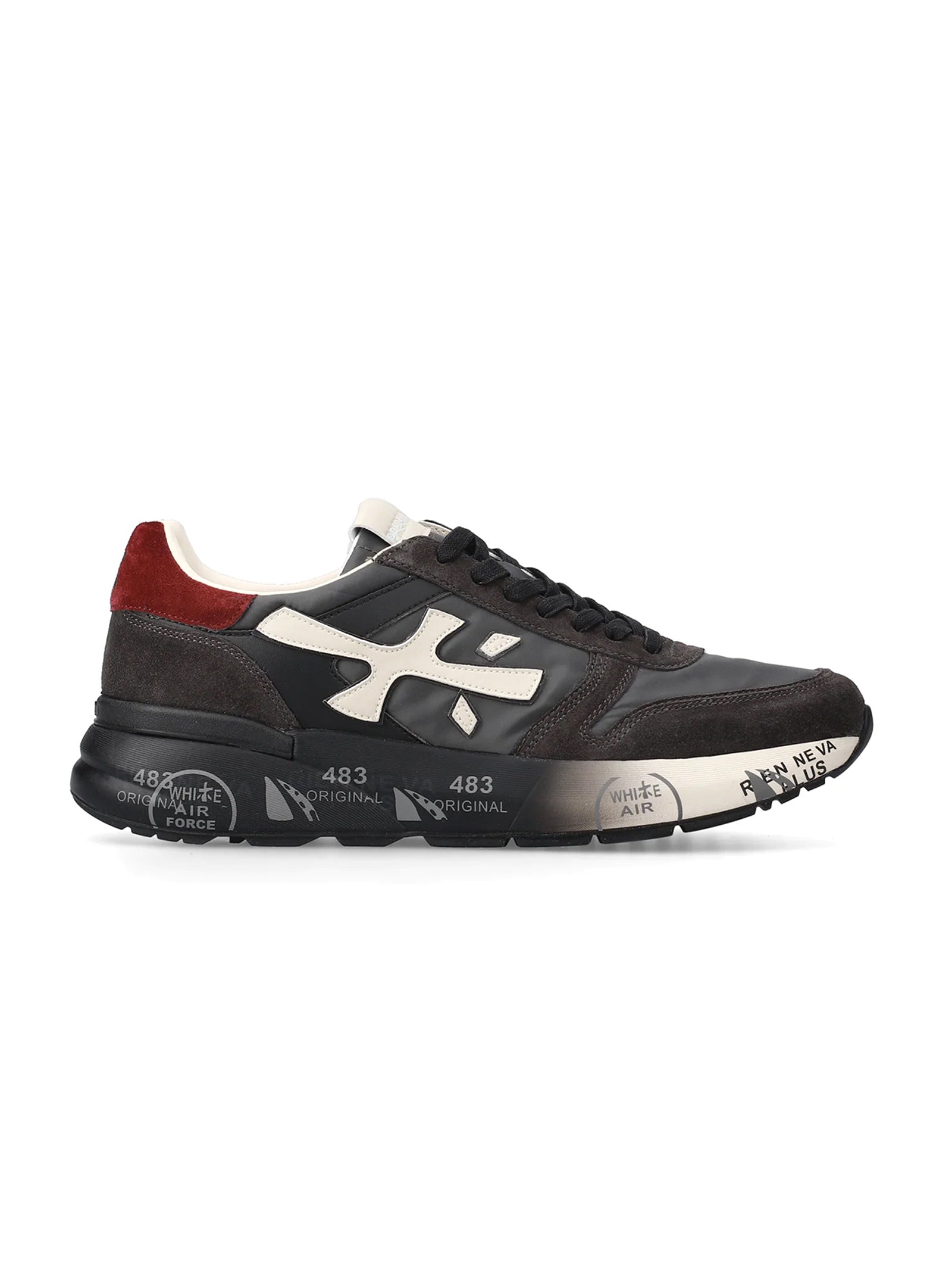 Premiata Sneakers Mickvar 7719 Dark Brown-1