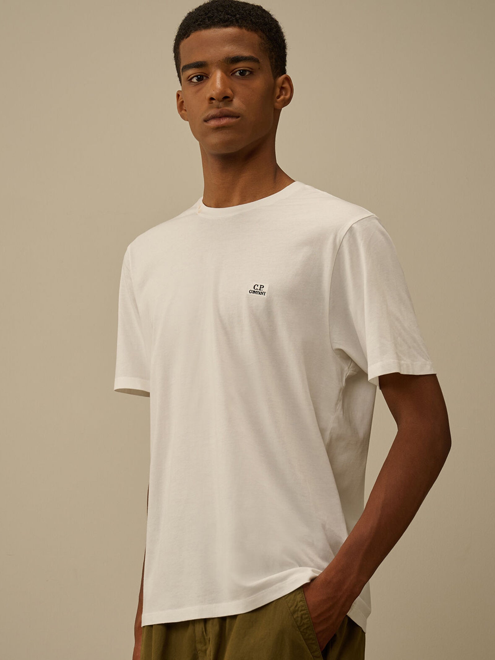 Jersey Short Sleeve Logo Patch T-Shirt-2