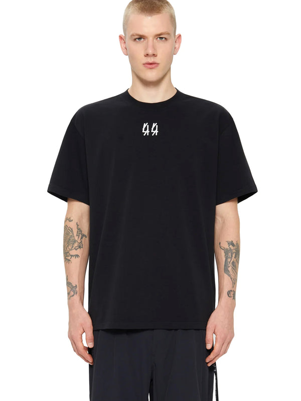44 Label T-Shirt Jersey Nera Centipede Tee