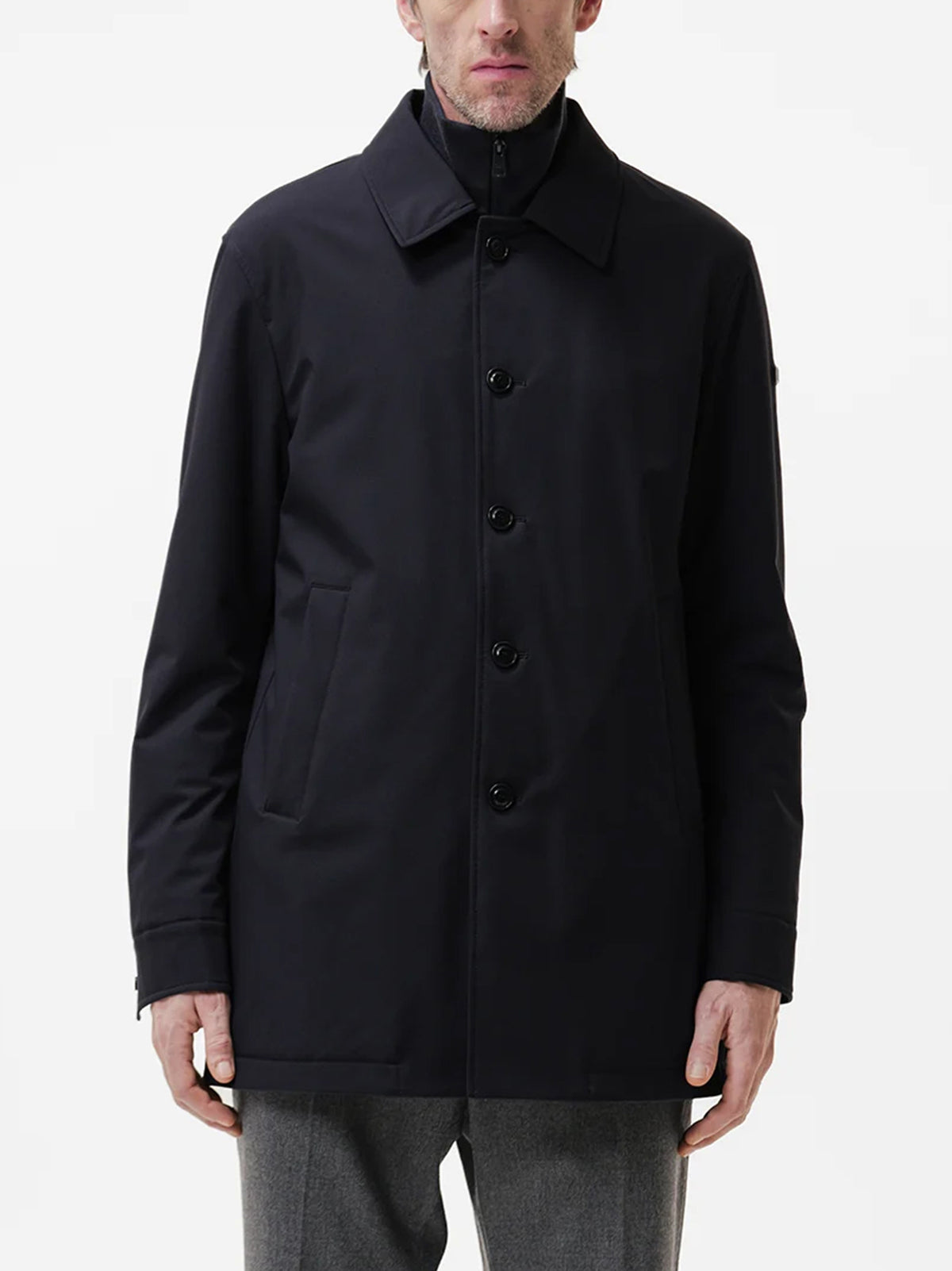 Duno Giacca Media Lunghezza  Blue Navy-2