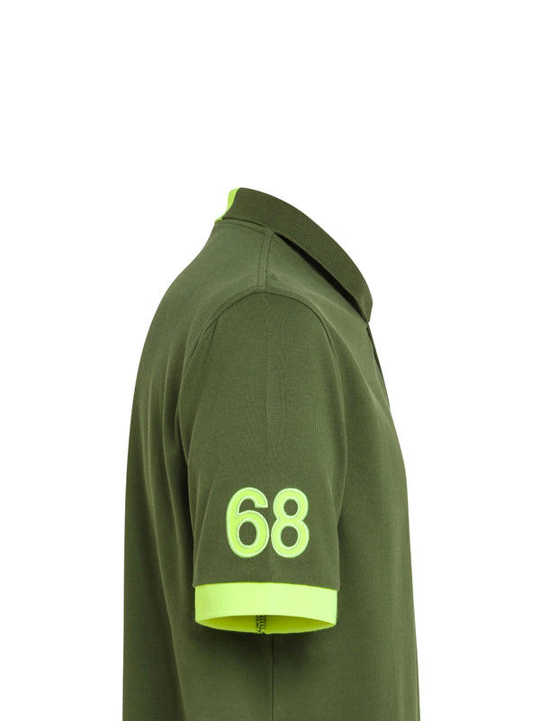 Polo Logo Fluo-2