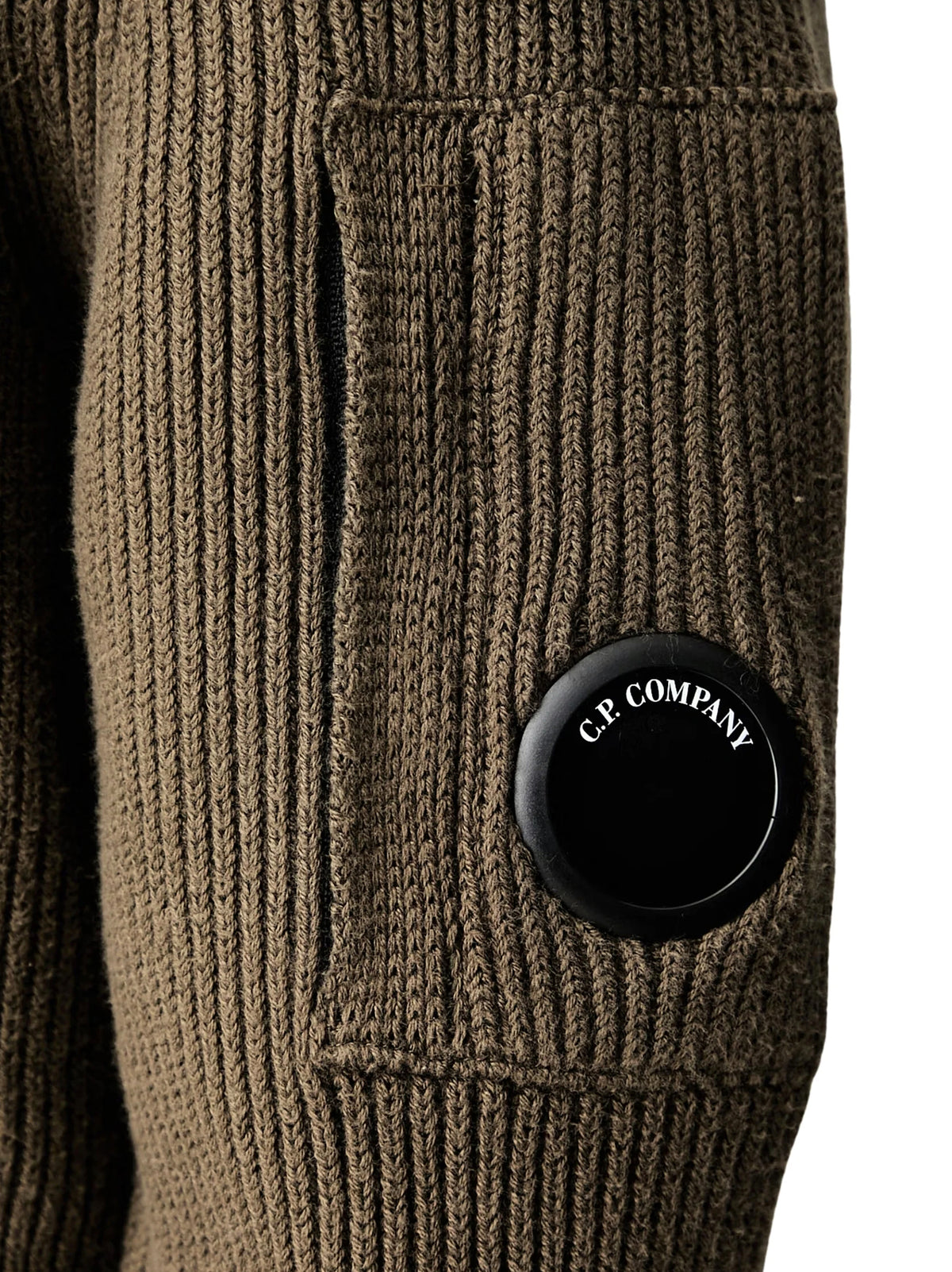 Cp Company Maglia Girocollo Costine Ivy Green-3