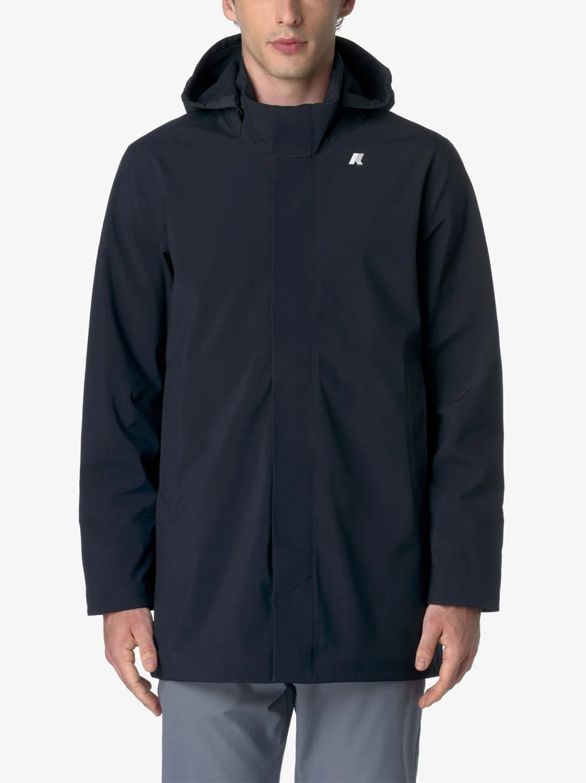 K-Way Giacca Duke Bonded Blue Depth-3