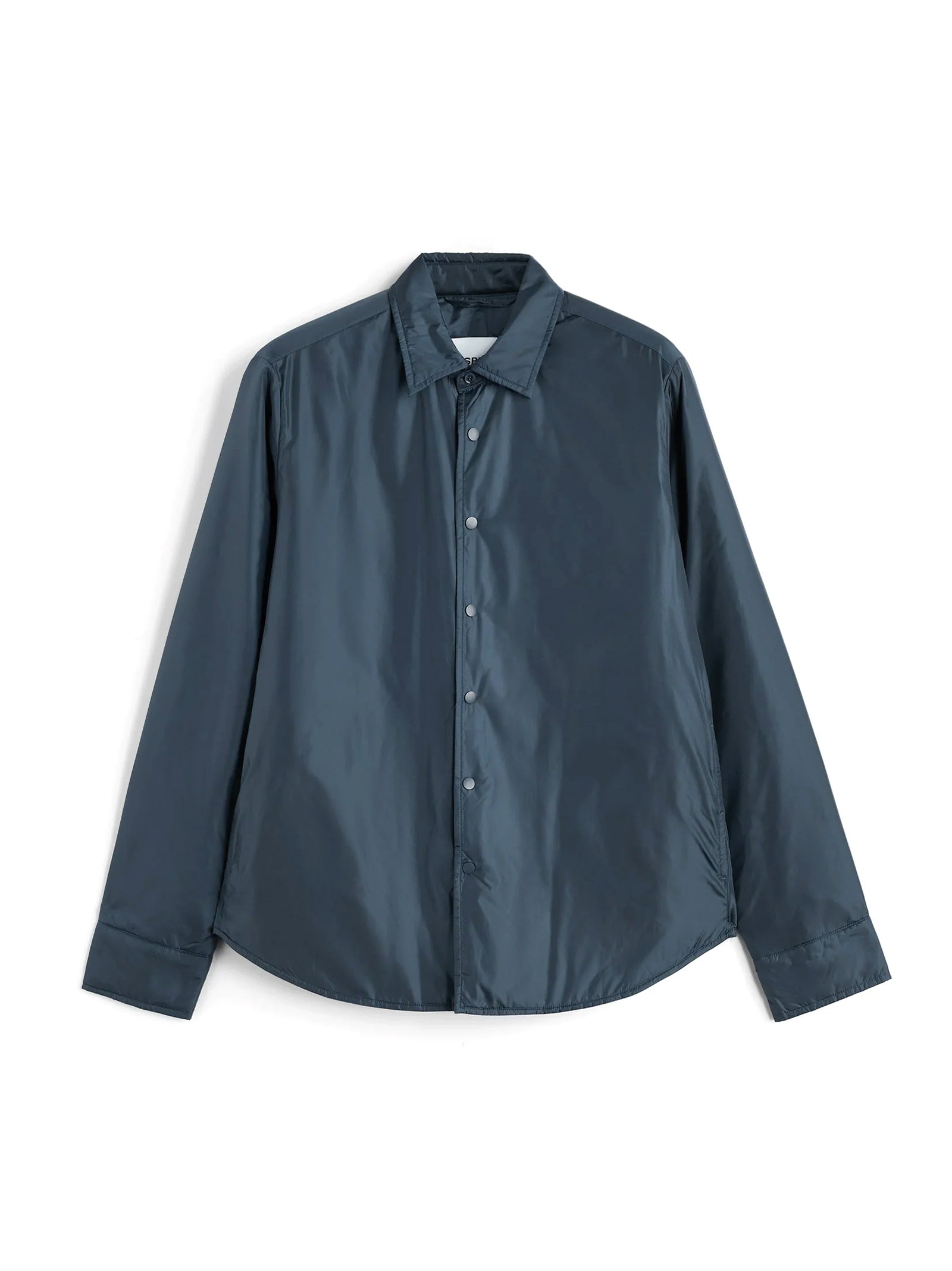 Aspesi Overshirt In Nylon Idrorepellente - Navy-1