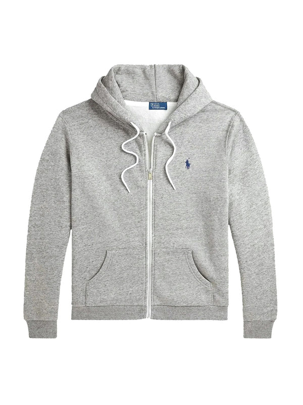 Felpa Con Cappuccio E Cerniera