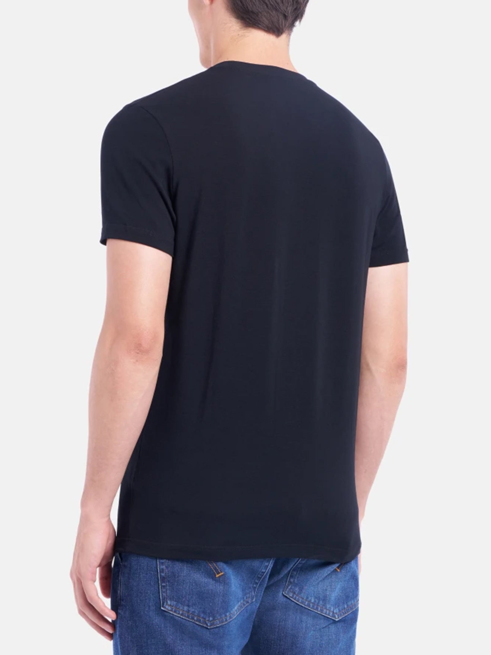 T-Shirt Dondup Girocollo Slim In Jersey Stretch-3