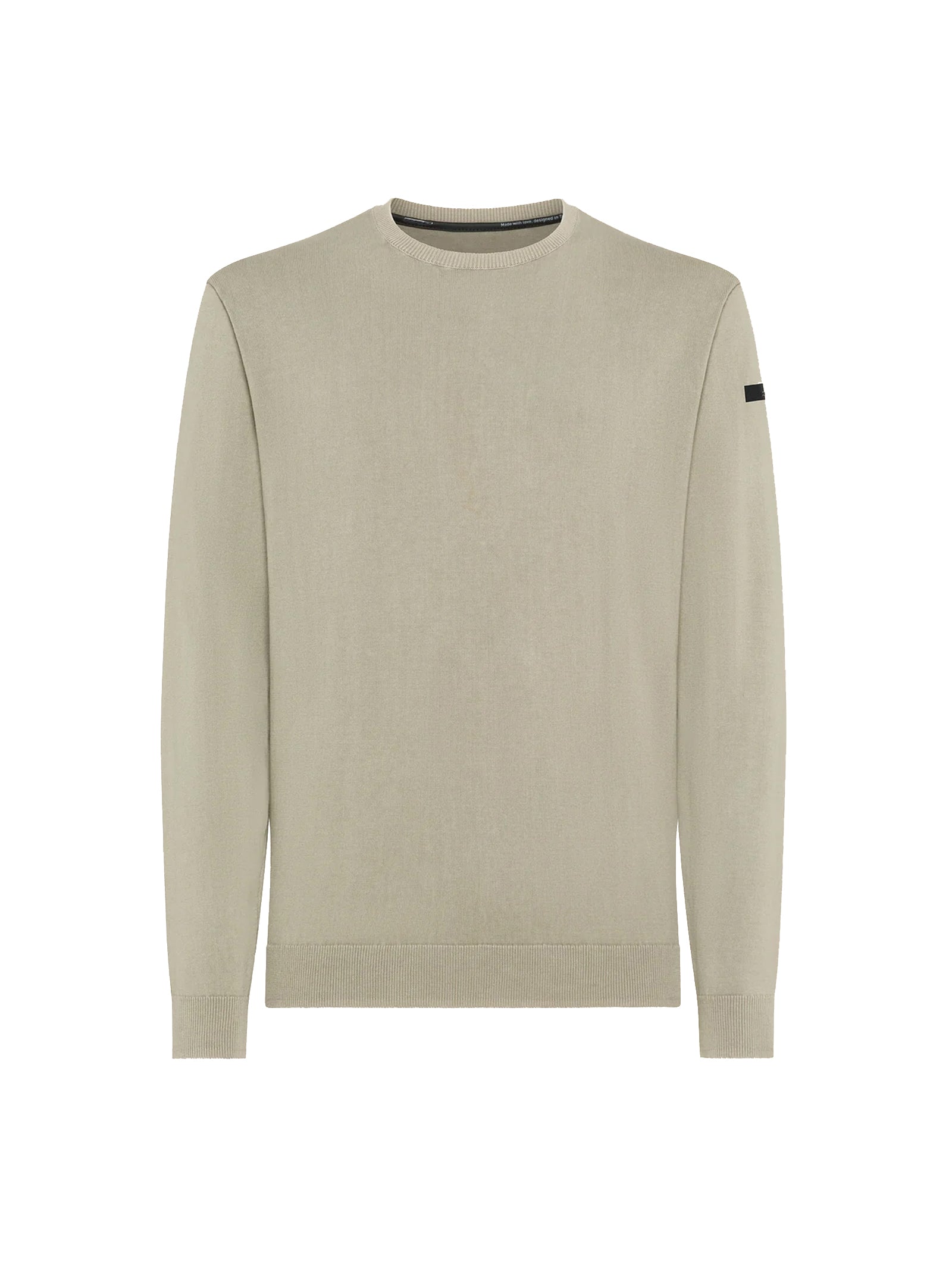 Rrd Maglia Techno Wash Round 16  Knit Sabbia-1
