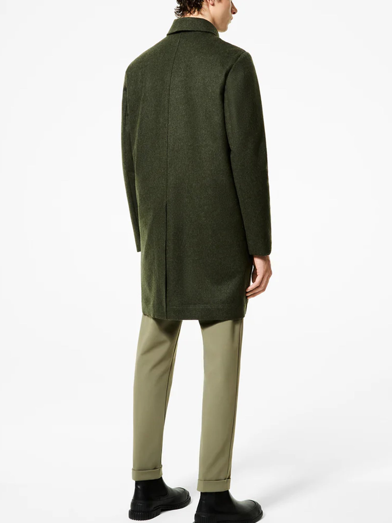 Rrd Loden Floating Coat Jkt Verde-3