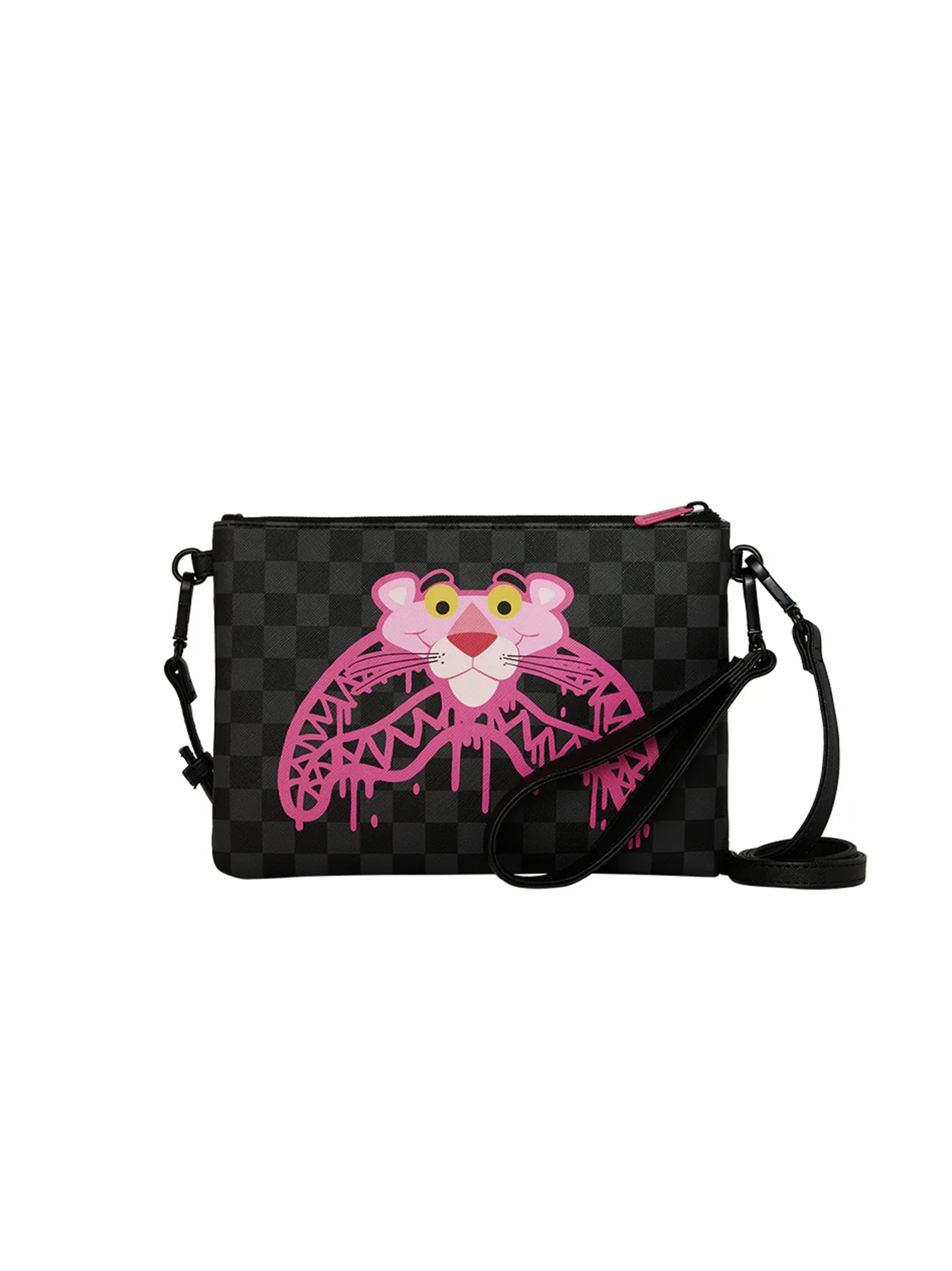 Pink Panther  Drippy Diamonds Crossbody Pouchette-1