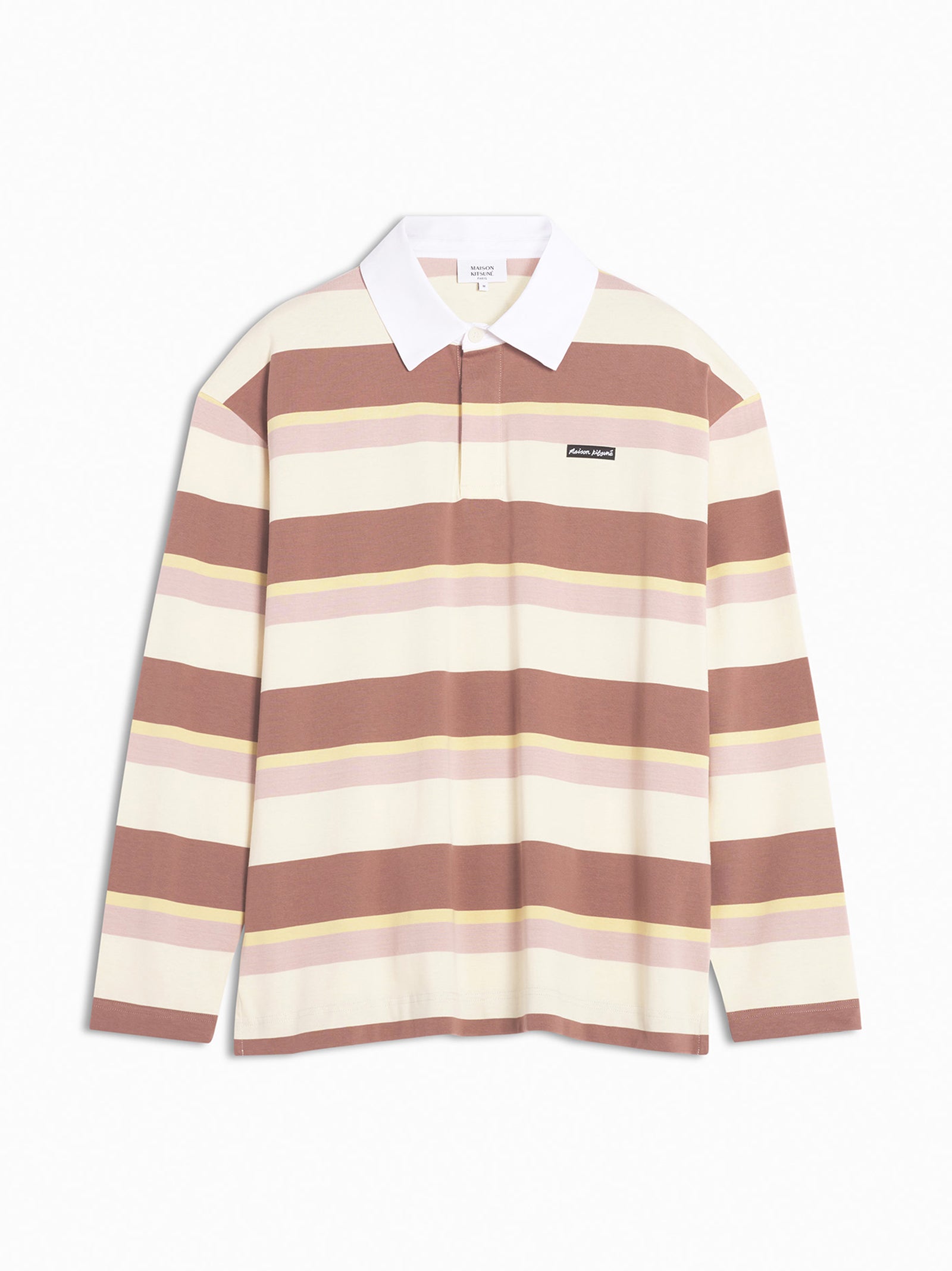 Striped Ls Oversize Polo-1