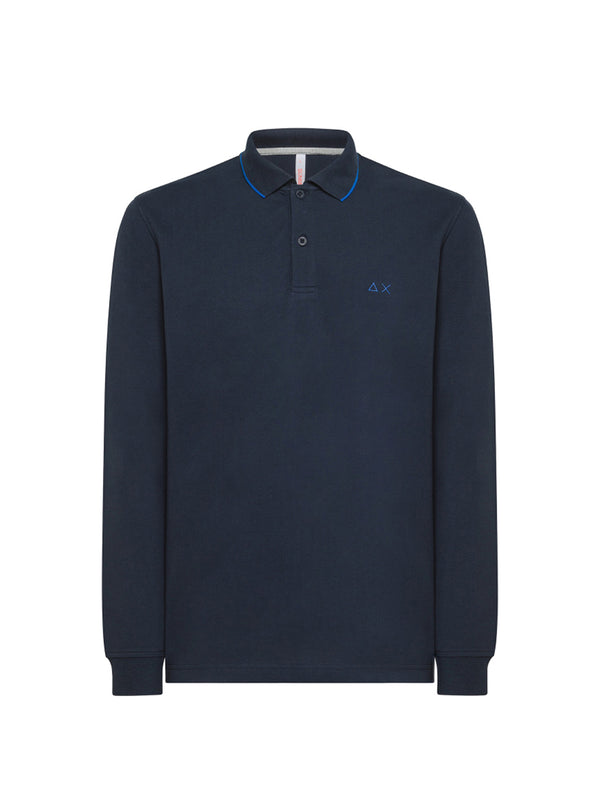 Polo Maniche Lunghe Small Stripes