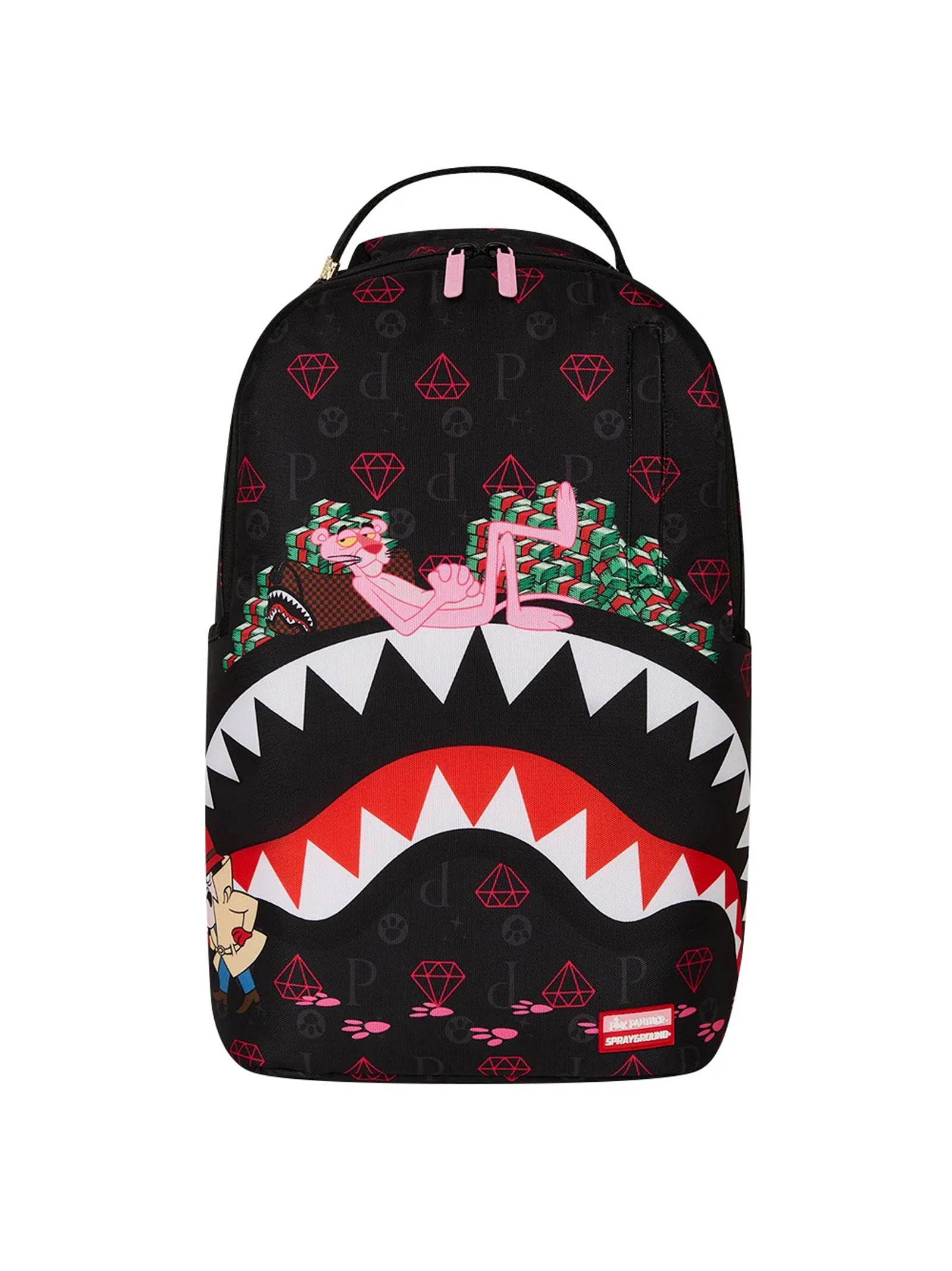 Zaino Pink Panther Paw Prints Dlxr Backpack-1