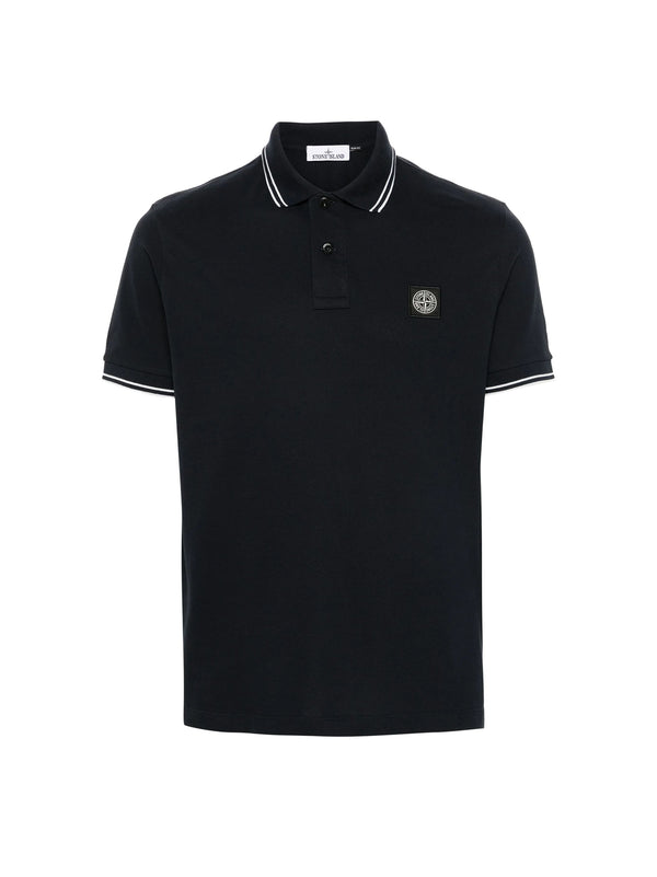 STONE ISLAND POLO SLIM FIT NAVY-STONE ISLAND-L1S152200010S0018 V0020