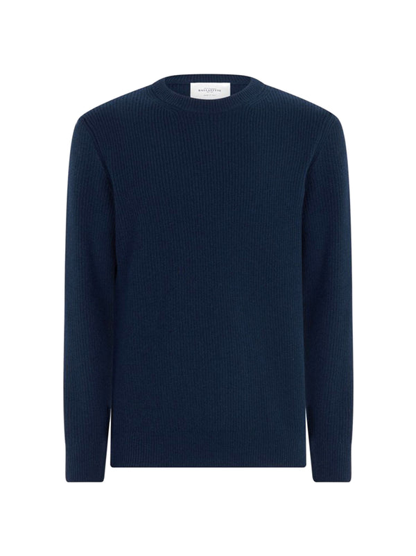 Pullover Girocollo In Lana Costa Inglese